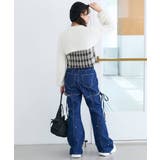 スリットビジューフレアデニムパンツ | MAJESTIC LEGON  | 詳細画像19 