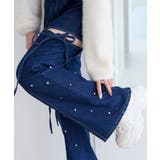 スリットビジューフレアデニムパンツ | MAJESTIC LEGON  | 詳細画像23 