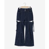 スリットビジューフレアデニムパンツ | MAJESTIC LEGON  | 詳細画像26 