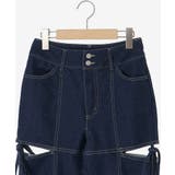 スリットビジューフレアデニムパンツ | MAJESTIC LEGON  | 詳細画像28 