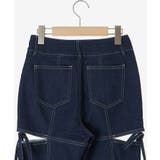 スリットビジューフレアデニムパンツ | MAJESTIC LEGON  | 詳細画像29 