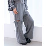 スリット入りキラキラスウェットパンツ | MAJESTIC LEGON  | 詳細画像13 