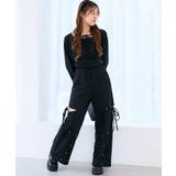 スリット入りキラキラスウェットパンツ | MAJESTIC LEGON  | 詳細画像17 