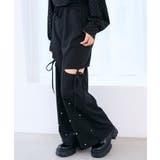 スリット入りキラキラスウェットパンツ | MAJESTIC LEGON  | 詳細画像21 