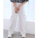 スリット入りキラキラスウェットパンツ | MAJESTIC LEGON  | 詳細画像5 