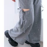 Ｃ／グレー | スリット入りキラキラスウェットパンツ | MAJESTIC LEGON 