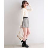 ベルト付きショートパンツ | MAJESTIC LEGON | 詳細画像3