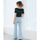 ヒップハートフレアパンツ | MAJESTIC LEGON  | 詳細画像15 