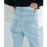 サックス | ヒップハートフレアパンツ | MAJESTIC LEGON 