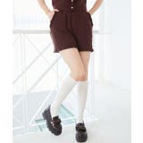 ブラウン | ミニケーブルショートパンツ | MAJESTIC LEGON 