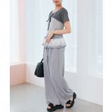 フリルレイヤードスウェットパンツ | MAJESTIC LEGON  | 詳細画像11 