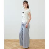 フリルレイヤードスウェットパンツ | MAJESTIC LEGON  | 詳細画像18 