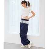 フリルレイヤードスウェットパンツ | MAJESTIC LEGON  | 詳細画像22 