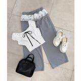 フリルレイヤードスウェットパンツ | MAJESTIC LEGON  | 詳細画像28 