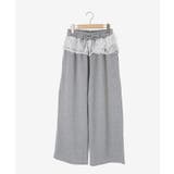 フリルレイヤードスウェットパンツ | MAJESTIC LEGON  | 詳細画像34 