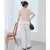 フリルレイヤードスウェットパンツ | MAJESTIC LEGON  | 詳細画像5 