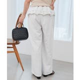 フリルレイヤードスウェットパンツ | MAJESTIC LEGON  | 詳細画像8 