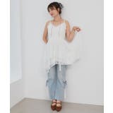 イレヘムティアードミニキャミワンピ | MAJESTIC LEGON  | 詳細画像2 