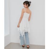 イレヘムティアードミニキャミワンピ | MAJESTIC LEGON  | 詳細画像4 