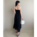 バイカラーリボンキャミワンピース | MAJESTIC LEGON  | 詳細画像35 