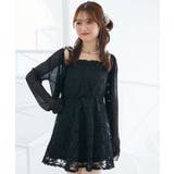 フラワーチュールミニキャミワンピ | MAJESTIC LEGON  | 詳細画像12 