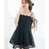 フラワーチュールミニキャミワンピ | MAJESTIC LEGON  | 詳細画像13 