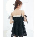 フラワーチュールミニキャミワンピ | MAJESTIC LEGON  | 詳細画像14 