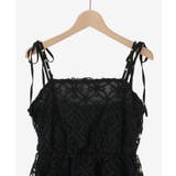 フラワーチュールミニキャミワンピ | MAJESTIC LEGON  | 詳細画像19 