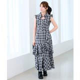 デコルテオープンノースリロングワンピ | MAJESTIC LEGON  | 詳細画像10 