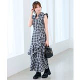 デコルテオープンノースリロングワンピ | MAJESTIC LEGON  | 詳細画像11 