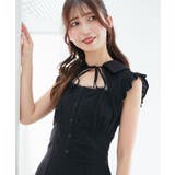 デコルテオープンノースリロングワンピ | MAJESTIC LEGON  | 詳細画像23 