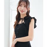 デコルテオープンノースリロングワンピ | MAJESTIC LEGON  | 詳細画像24 