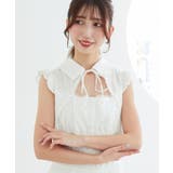 デコルテオープンノースリロングワンピ | MAJESTIC LEGON  | 詳細画像7 