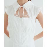 デコルテオープンノースリロングワンピ | MAJESTIC LEGON  | 詳細画像9 