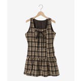 フロントリボンチェックミニジャンスカ | MAJESTIC LEGON  | 詳細画像17 