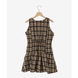 フロントリボンチェックミニジャンスカ | MAJESTIC LEGON  | 詳細画像18 