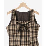 フロントリボンチェックミニジャンスカ | MAJESTIC LEGON  | 詳細画像19 