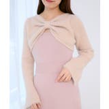 リボンボレロドッキングニットワンピ | MAJESTIC LEGON | 詳細画像18