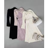 リボンボレロドッキングニットワンピ | MAJESTIC LEGON | 詳細画像2