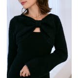 リボンボレロドッキングニットワンピ | MAJESTIC LEGON | 詳細画像27