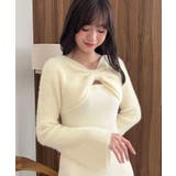 リボンボレロドッキングニットワンピ | MAJESTIC LEGON | 詳細画像9