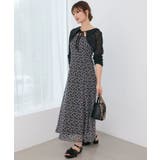 ブラック柄 | ショートボレロセットキャミワンピース | MAJESTIC LEGON 