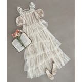 スイートチュールティアードワンピース | MAJESTIC LEGON  | 詳細画像16 