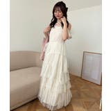 スイートチュールティアードワンピース | MAJESTIC LEGON  | 詳細画像2 