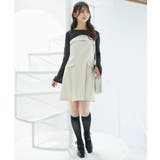 デコルテオープンミニワンピセット | MAJESTIC LEGON  | 詳細画像1 