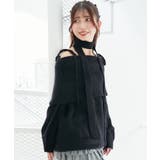 チョーカー付きオフショルミニワンピ | MAJESTIC LEGON  | 詳細画像21 