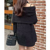 チョーカー付きオフショルミニワンピ | MAJESTIC LEGON  | 詳細画像28 