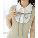 ドッキングノースリーブミニワンピース | MAJESTIC LEGON  | 詳細画像16