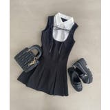 ドッキングノースリーブミニワンピース | MAJESTIC LEGON  | 詳細画像20