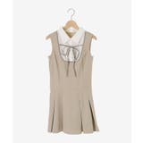 ドッキングノースリーブミニワンピース | MAJESTIC LEGON  | 詳細画像22